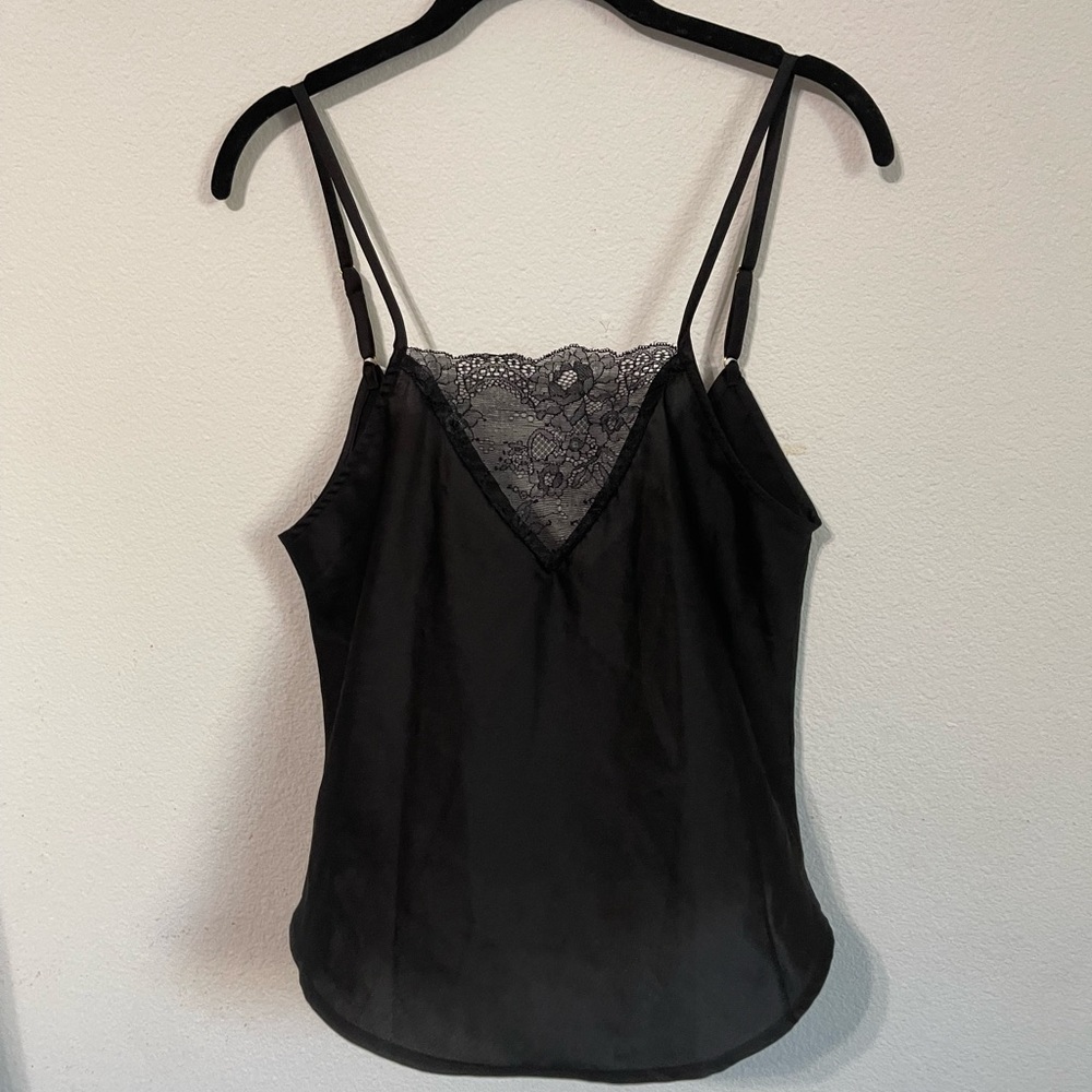 Sam Edelman S Lace Satin Cami Top